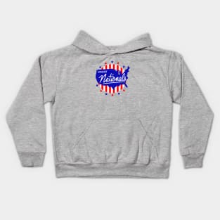 Defunct Syracuse Nationals Basketball 1961 Kids Hoodie